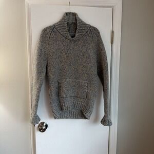 J Crew Women's Kilcarra The Real Donegal 100% Wool Sweater Size M